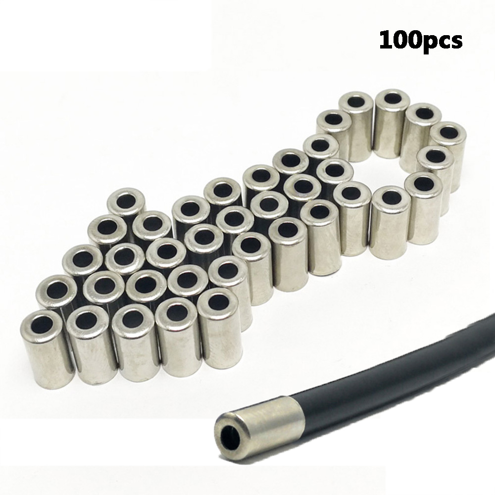 Tippet Line - 100 sztuk dużo srebrny rower górski