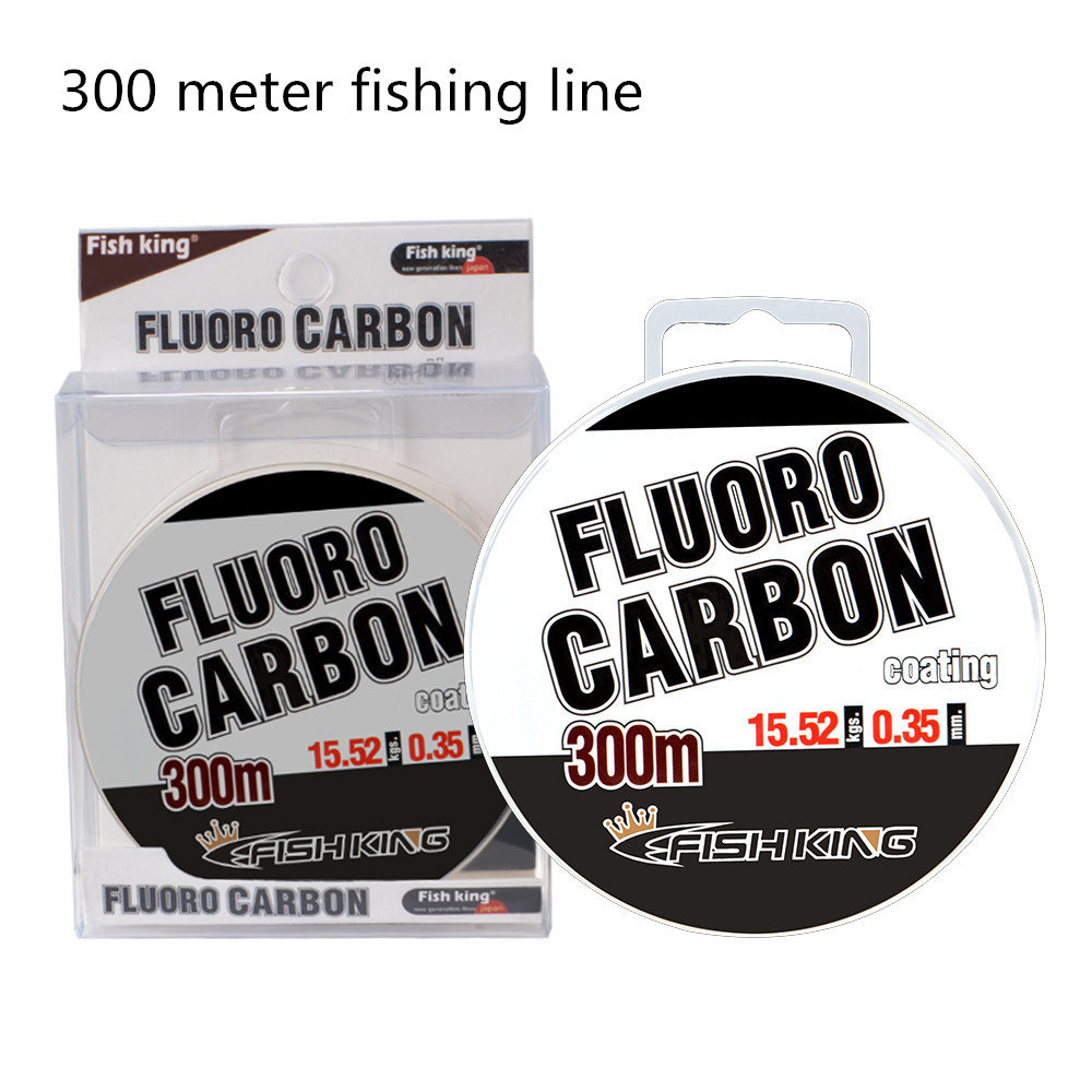 Fluorocarbon Line - Żyłka wędkarska z pełnym zbiornikiem 300m
