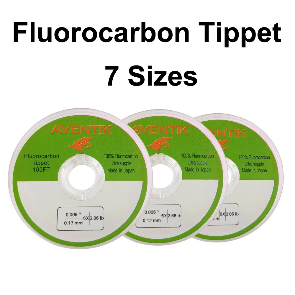 Fluorocarbon Line - Aventik Fluorocarbon Tippet 30m50m Linki do