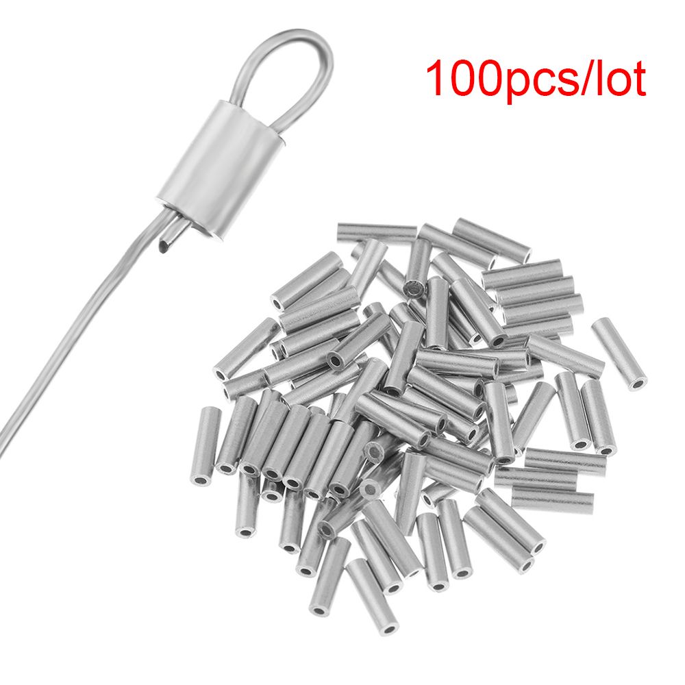 Saltwater Line - 100 sztuk/partia 0.8mm/1.0mm/1.2mm/1.4mm/1.6mm/1.8mm okrągła rura z