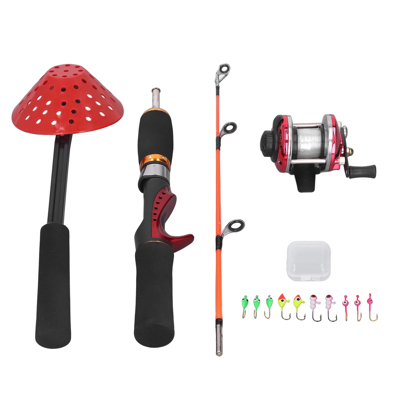Ice Fishing Line - Zimowy zestaw do wędkarstwa podlodowego: wędka,