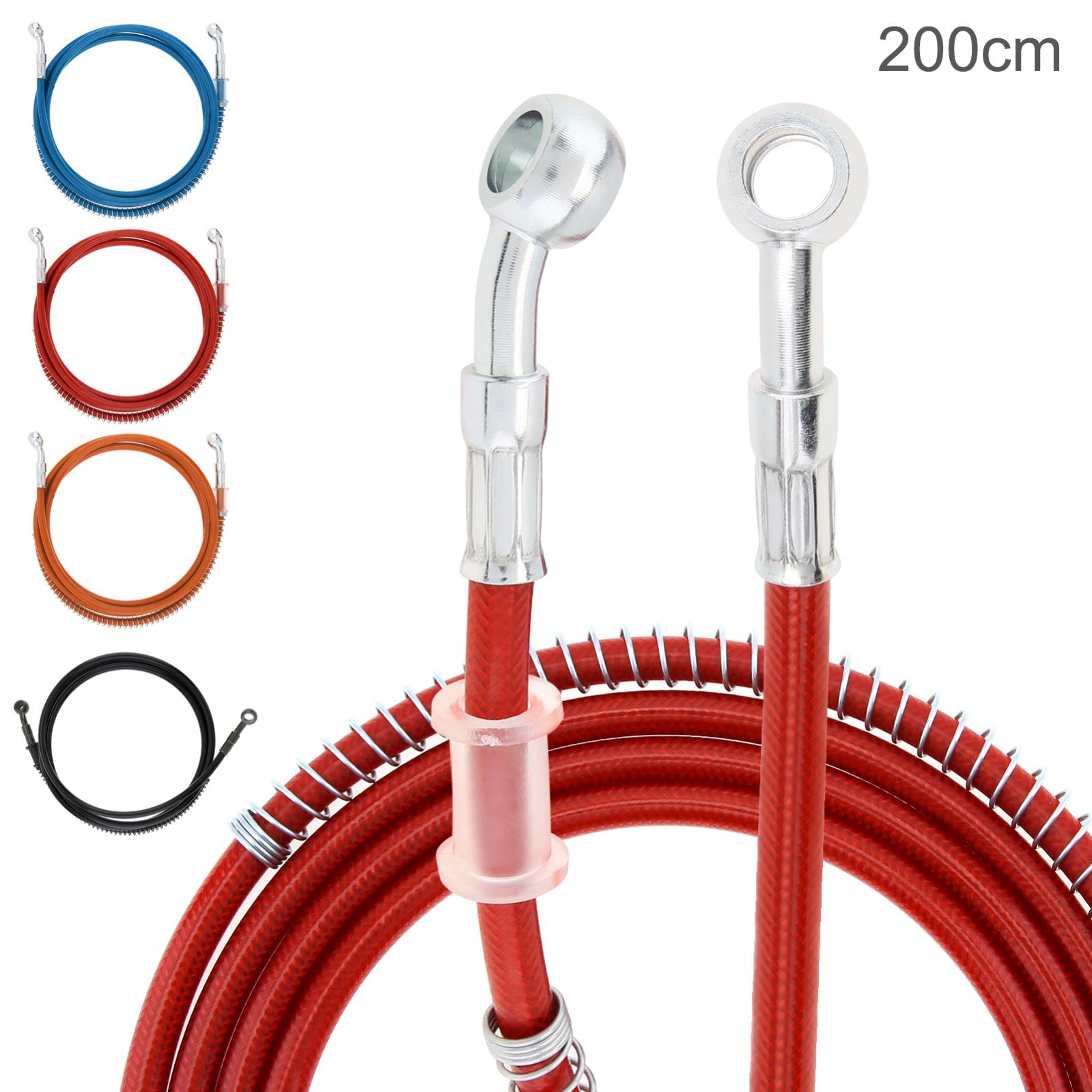 Braided Line - 200cm motocykl motor terenowy pleciony wąż