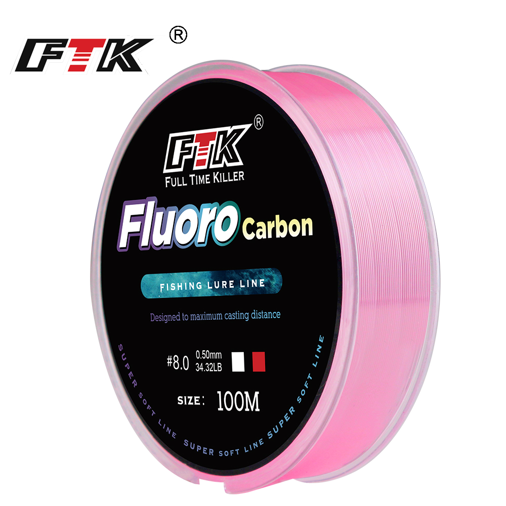 FTK 100m 4.13-34.32LB Fluoroca – Fluorocarbon Line recenzja i cena