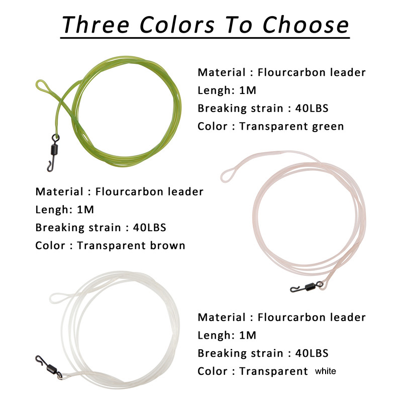 3 sztuk/5 sztuk 40LB żyłka węd – Fluorocarbon Line recenzja i cena