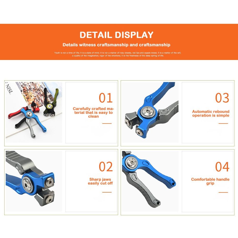 Szczypce wędkarskie ze stopu a – Fishing Line Cutter recenzja i cena