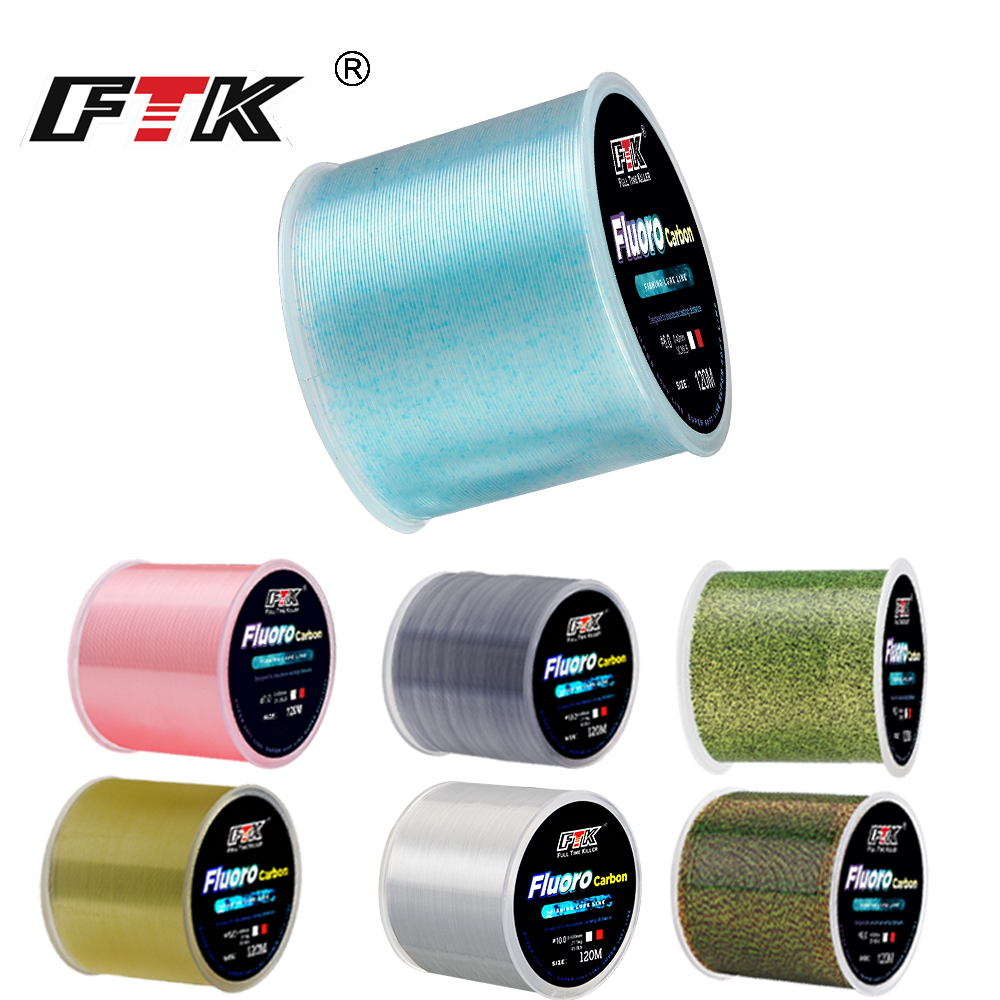FTK 120m niewidoczna żyłka węd – Fluorocarbon Line recenzja i cena
