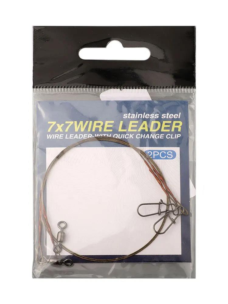 2 sztuk/paczka żyłka drut stal – Leader Line recenzja i cena